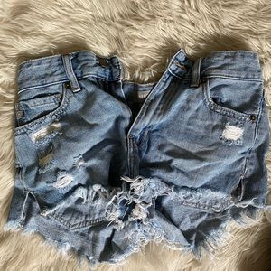 Jean shorts